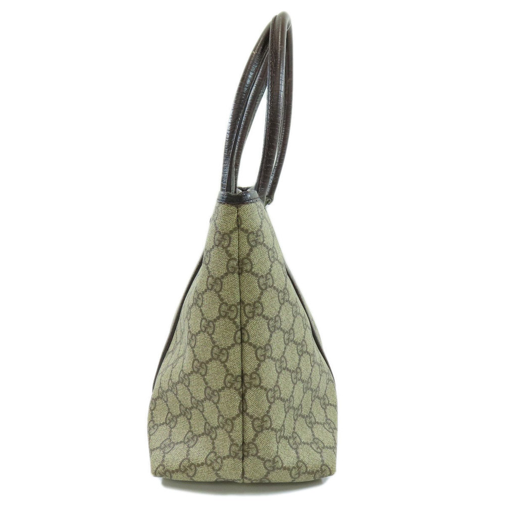 Gucci GG Tote Bag Leather Brown - Picture 3 of 9